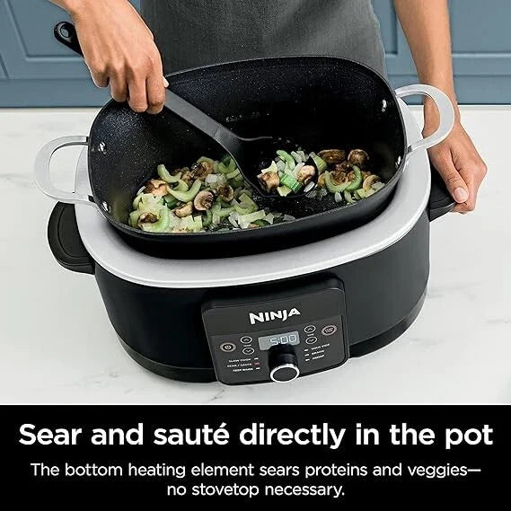 MC1010 Foodi Possiblecooker plus - Sous Vide & Proof 6-In-1 Multi-Cooker, with 8